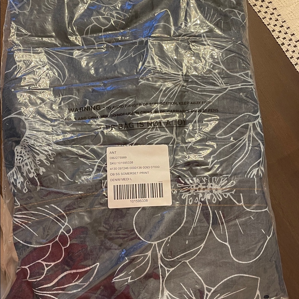 Anthropologie The Somerset Denim Mini Dress large - Picture 5 of 6